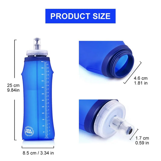 Gourde silicone souple – Sport et fitness