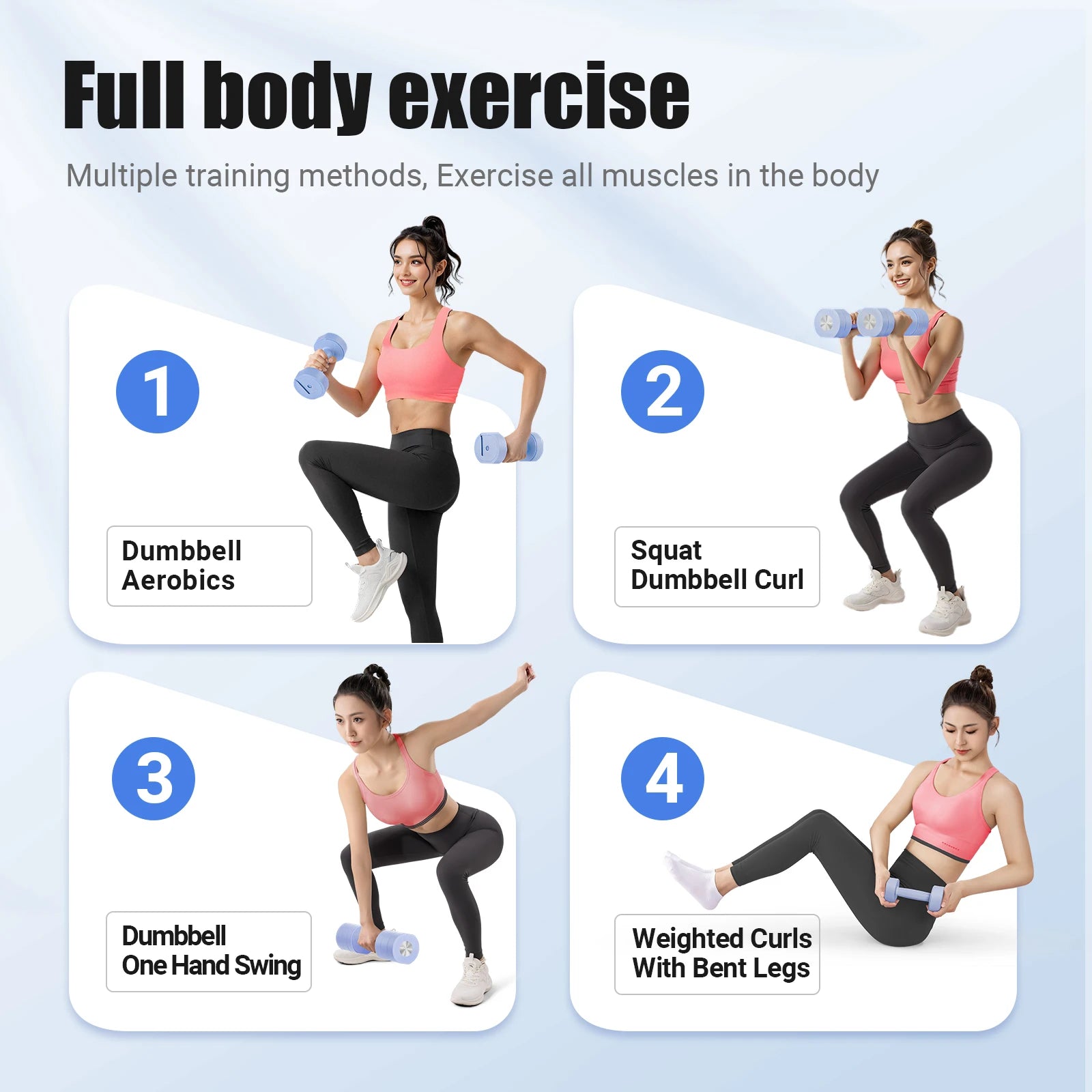 Haltères réglables – Fitness à la maison