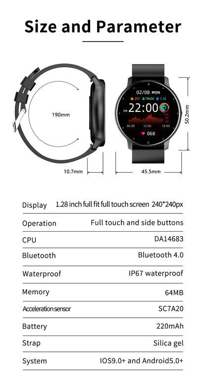 Montre connectée sport – Fitness & suivi santé