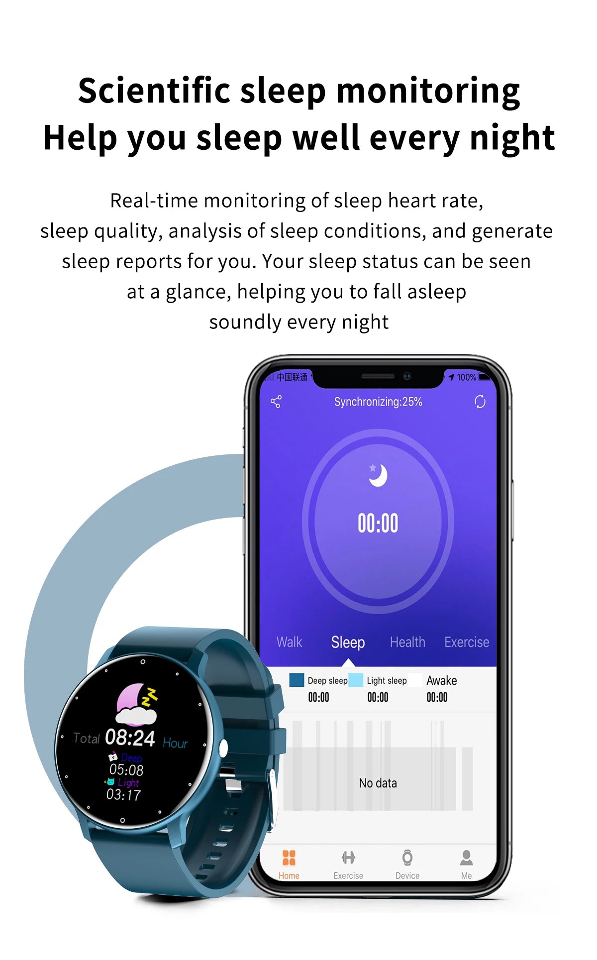 Montre connectée sport – Fitness & suivi santé