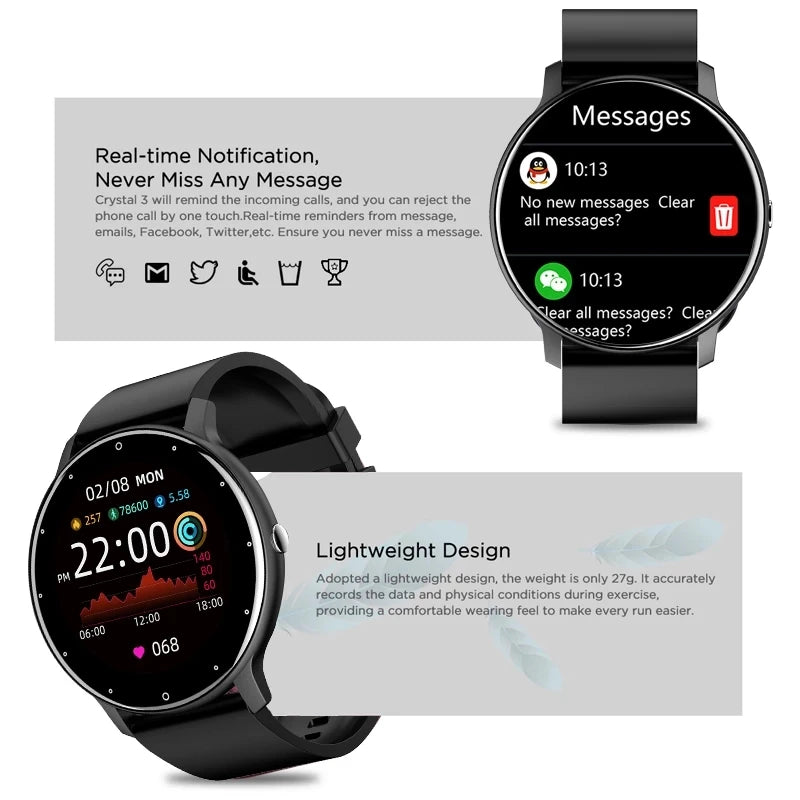 Montre connectée sport – Fitness & suivi santé