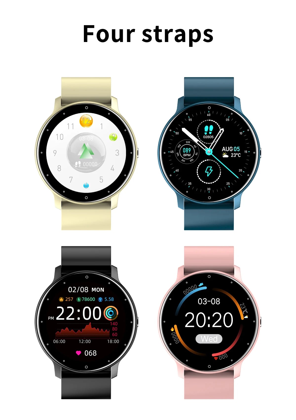 Montre connectée sport – Fitness & suivi santé