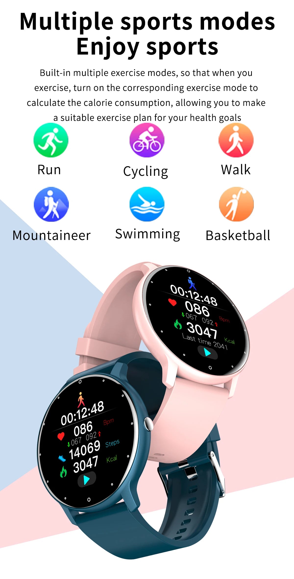 Montre connectée sport – Fitness & suivi santé