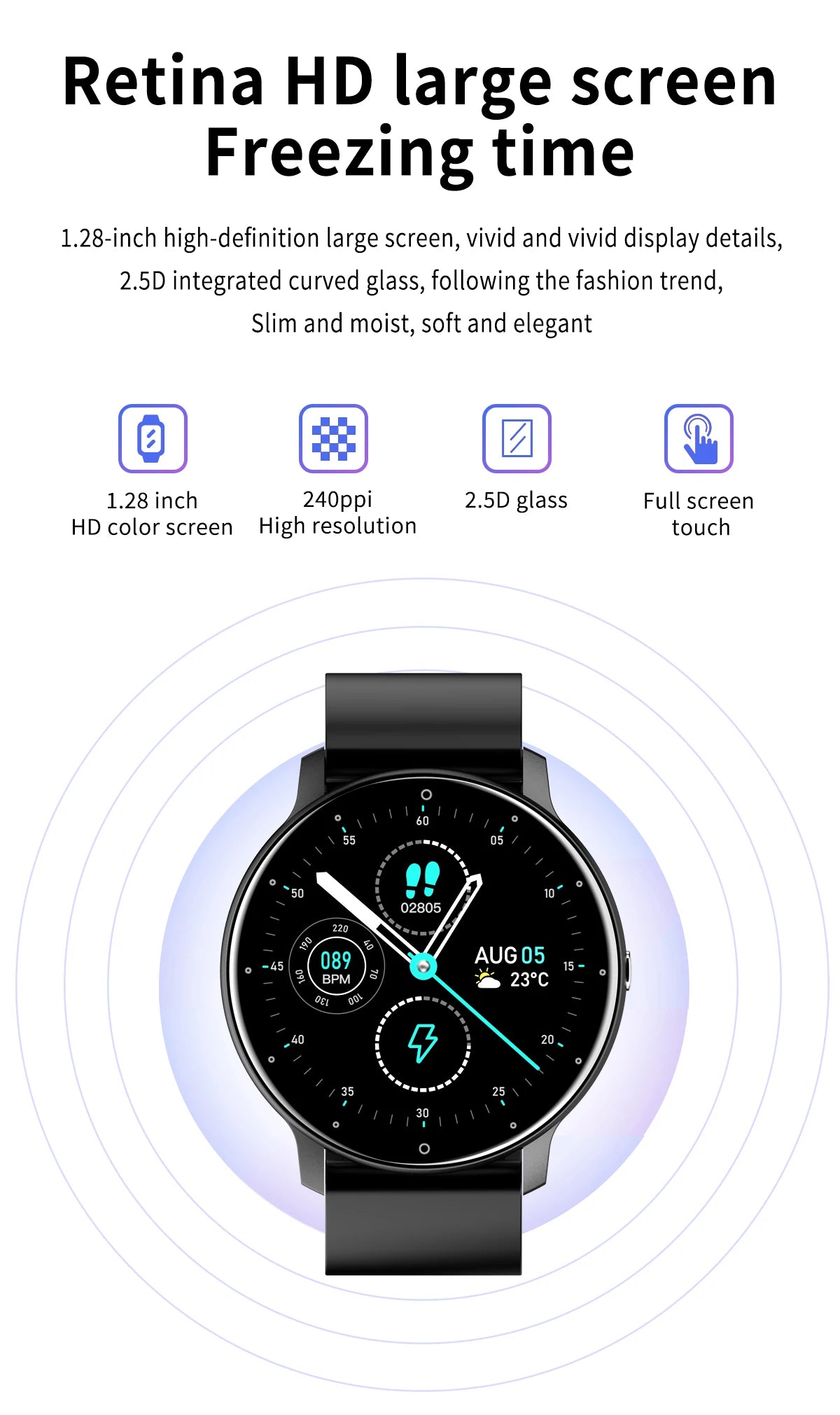 Montre connectée sport – Fitness & suivi santé