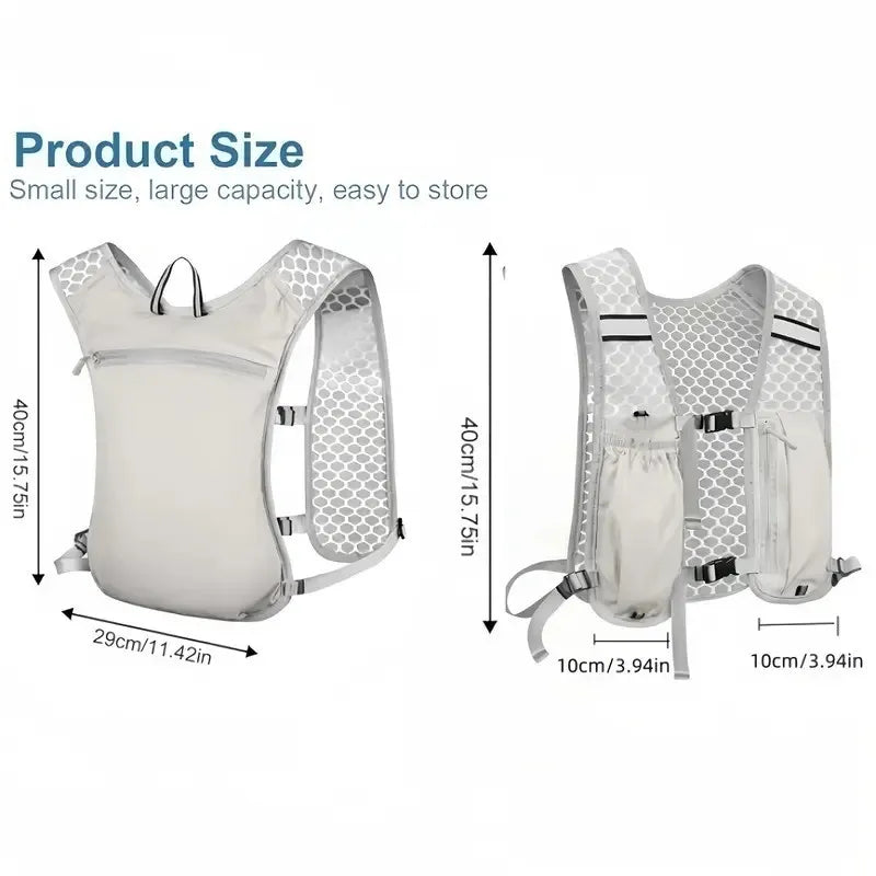 Gilet d’hydratation running – léger & pratique