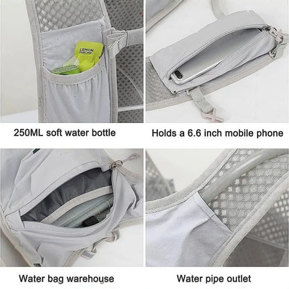 Gilet d’hydratation running – léger & pratique