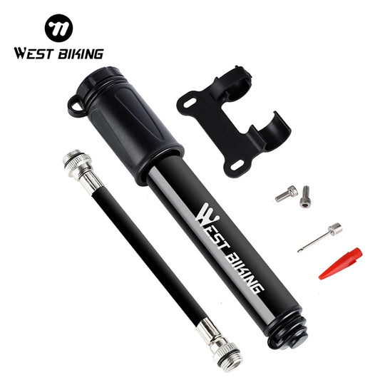 Mini pompe vélo portable – Gonflage rapide