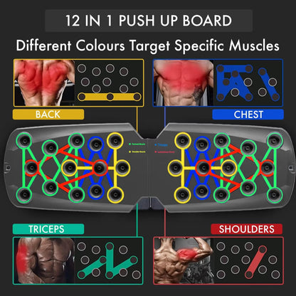 Planche de pompes multifonction – Entraînement complet