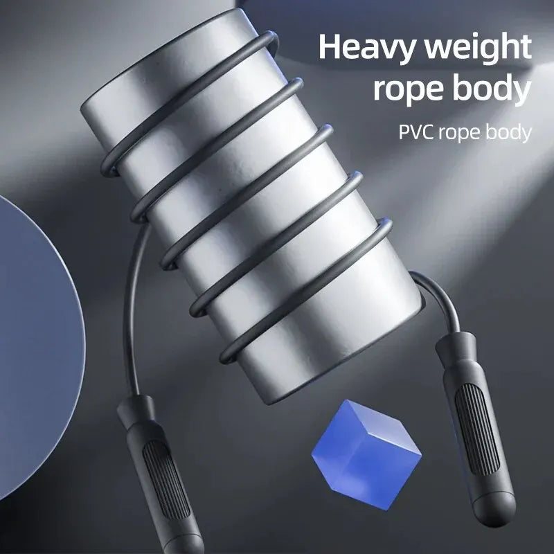 Corde à sauter, cordes en acier à longueur réglable avec roulements à billes, adaptées aux hommes et aux femmes, corde à sauter d'exercice pour la perte de poids