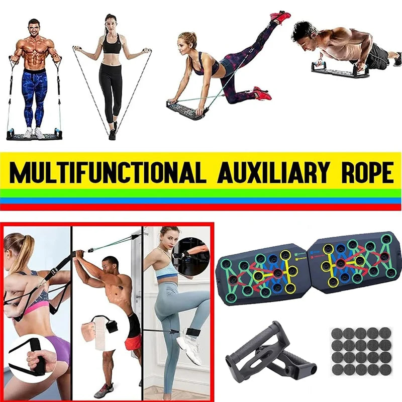 Planche de pompes multifonction – Entraînement complet
