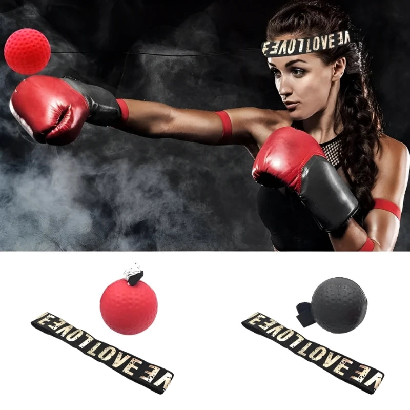 Balle de réflexe boxe – Entraînement coordination
