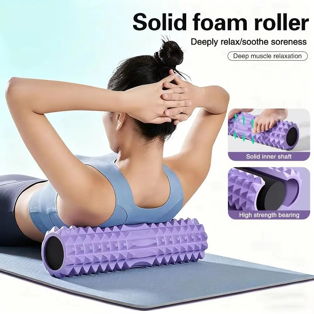 Rouleau de massage musculaire - Récupération sportive