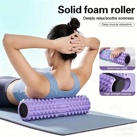 Rouleau de massage musculaire - Récupération sportive