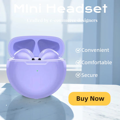 Mini casque Bluetooth sans fil, écouteur portable, communication mains libres, écouteurs avec microphone pour téléphone portable, casque