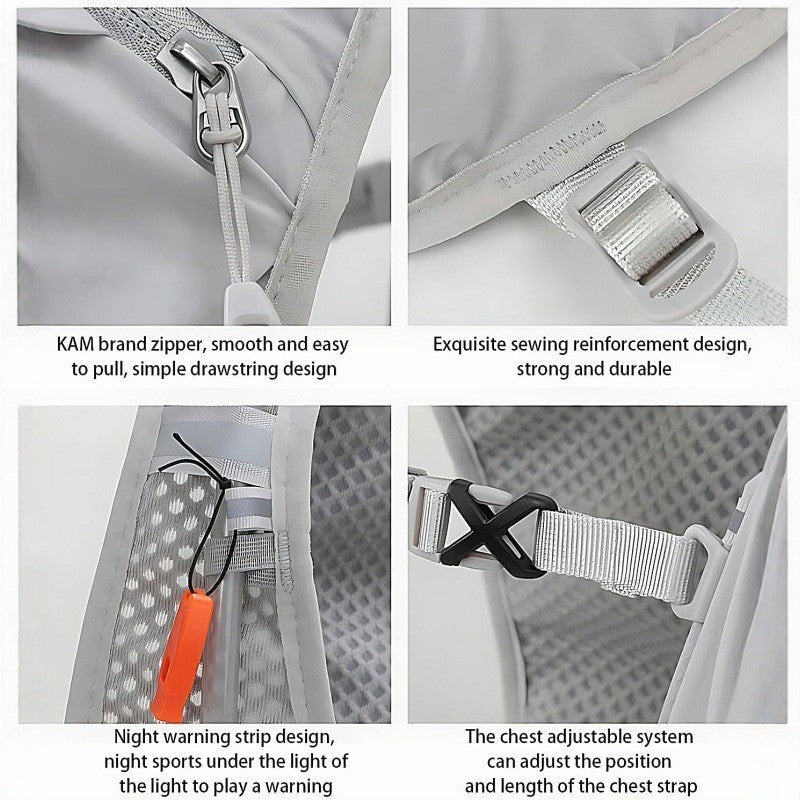 Gilet d’hydratation running – léger & pratique