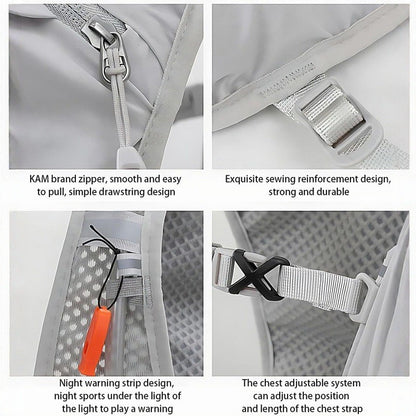 Gilet d’hydratation running – léger & pratique