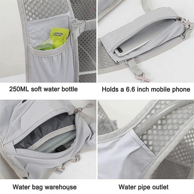 Gilet d’hydratation running – léger & pratique